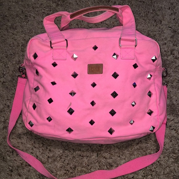 PINK by Victoria Secret Pink, Spiked Gym Bag - Picture 1 of 16
